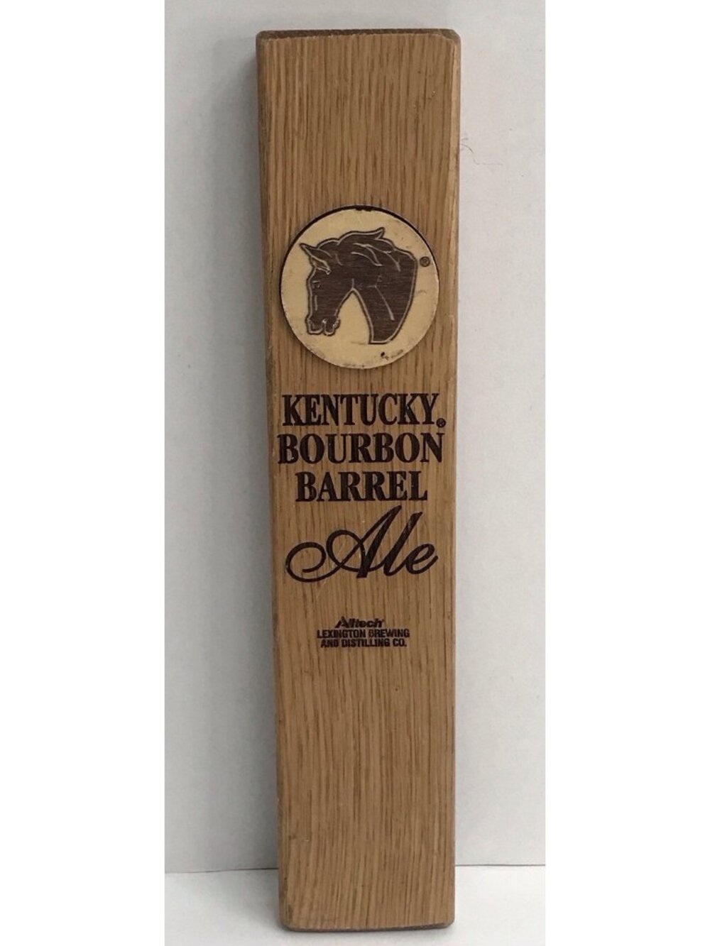 Kentucky Bourbon Barrel Ale Beer Tap Handle – Alltech Lexington Brewing – Wood